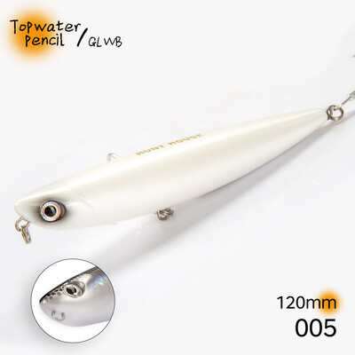 Hunthouse D02 Sparrow Ceruza Felszíni horgászcsali Topwater Stickbaits 90/120mm 11.5/26g Top Walkers pesca Bass Tackle