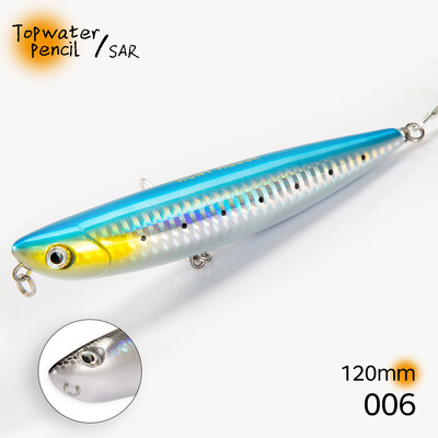 Hunthouse D02 Sparrow Ceruza Felszíni horgászcsali Topwater Stickbaits 90/120mm 11.5/26g Top Walkers pesca Bass Tackle