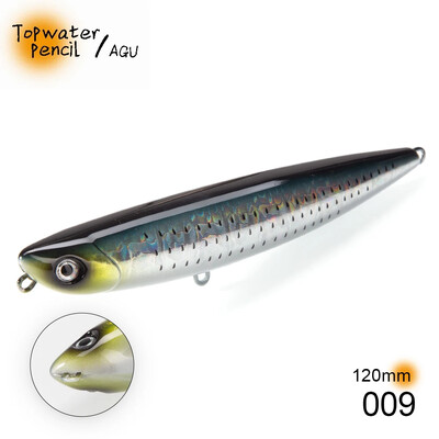 Hunthouse D02 Sparrow Ceruza Felszíni horgászcsali Topwater Stickbaits 90/120mm 11.5/26g Top Walkers pesca Bass Tackle