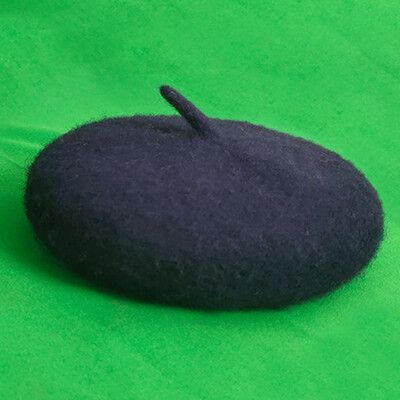 Egyszínű kisállat kutya kölyök sapka festő gyapjú svájcisapka sapka Mini dekoratív fotó kellékek fejfedők kisállat kellékek