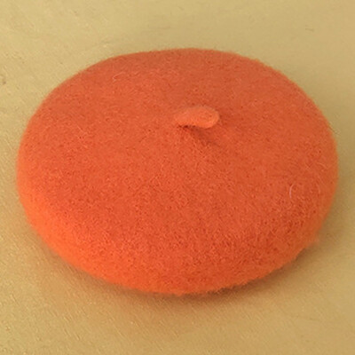 Egyszínű kisállat kutya kölyök sapka festő gyapjú svájcisapka sapka Mini dekoratív fotó kellékek fejfedők kisállat kellékek