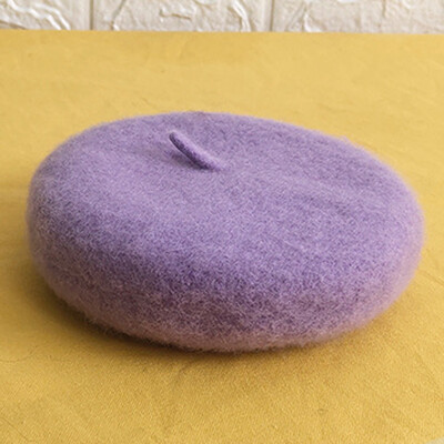 Egyszínű kisállat kutya kölyök sapka festő gyapjú svájcisapka sapka Mini dekoratív fotó kellékek fejfedők kisállat kellékek