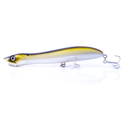 CCLTBA kis méretű Snakehead Topwater Popper Baits 8cm 6,2g Kemény mesterséges horgászcsalik Walk Dog wobblerek úszó csali kellékek