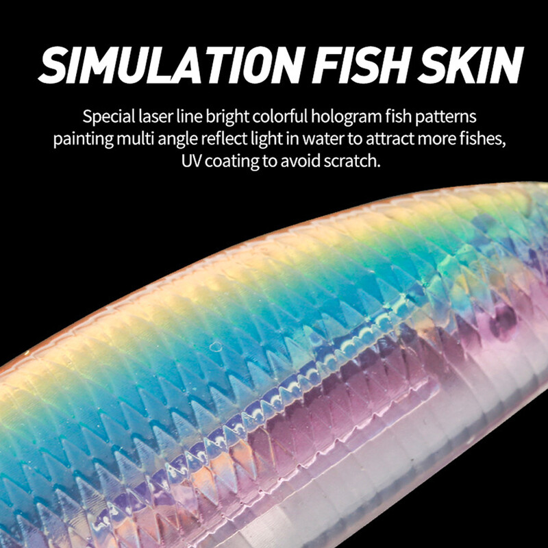 125 mm, 17,5 g pieštukas, pieštukas, žvejybos masalas, dirbtinis kietas masalas, sūraus vandens paviršinis masalas Vobleris SeabassTopwater vobleriai