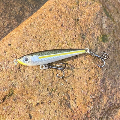 ULTRA LIGHT süllyedő ceruzacsali kemény horgászcsalik, 48 mm-es 2,8 g-os kis Fish Buster mesterséges csali tengeri keszeg sügérhez