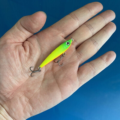 ULTRA LIGHT süllyedő ceruzacsali kemény horgászcsalik, 48 mm-es 2,8 g-os kis Fish Buster mesterséges csali tengeri keszeg sügérhez