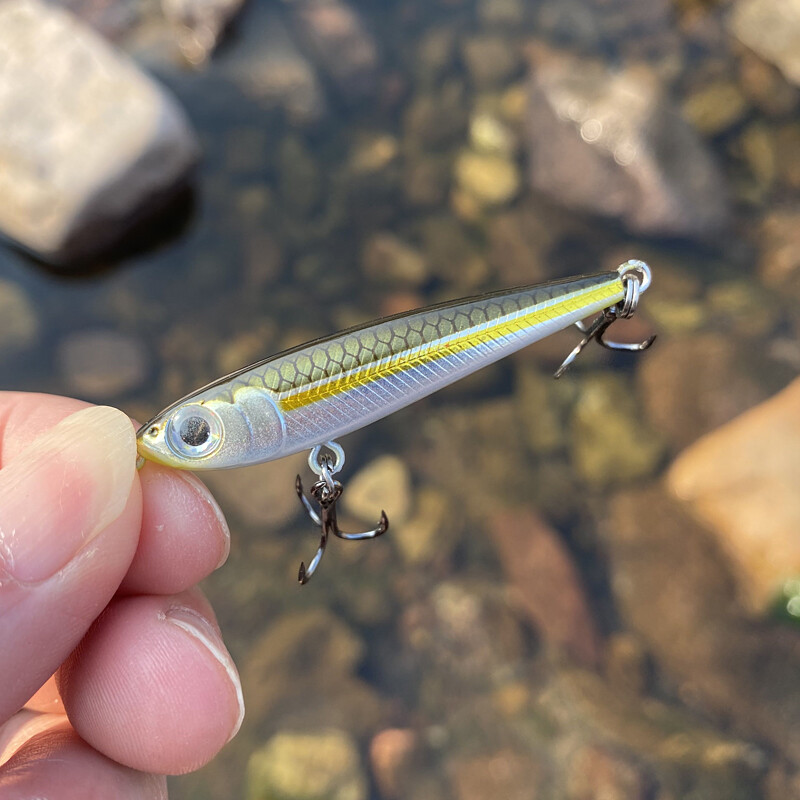 ULTRA LIGHT süllyedő ceruzacsali kemény horgászcsalik, 48 mm-es 2,8 g-os kis Fish Buster mesterséges csali tengeri keszeg sügérhez