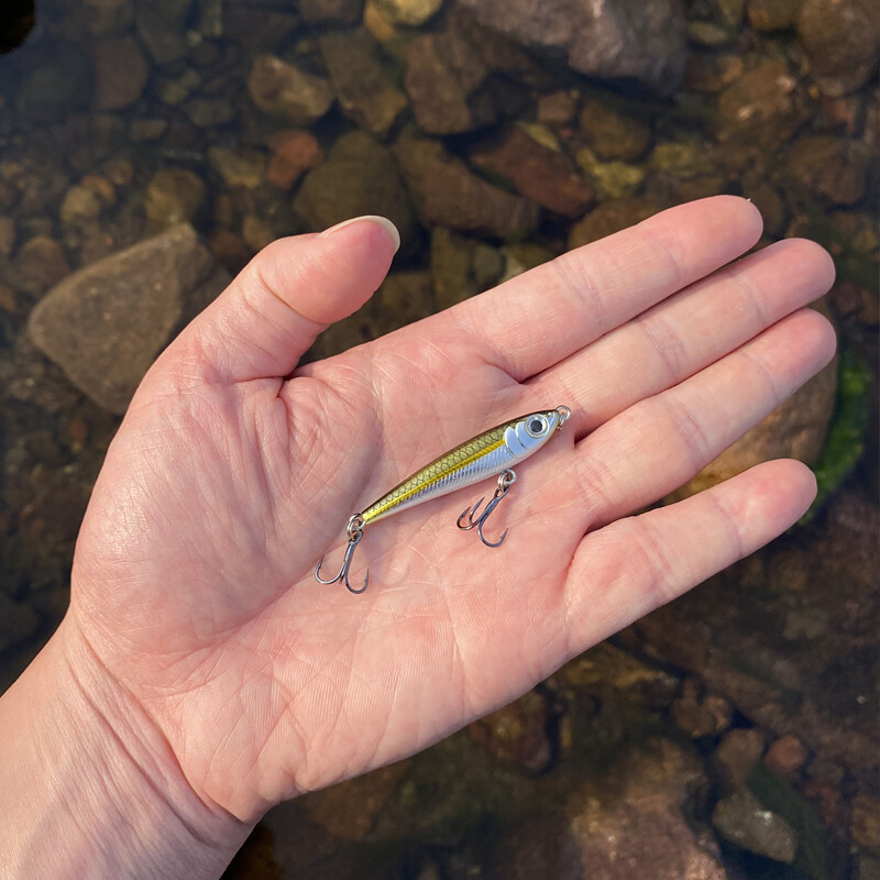 ULTRA LIGHT süllyedő ceruzacsali kemény horgászcsalik, 48 mm-es 2,8 g-os kis Fish Buster mesterséges csali tengeri keszeg sügérhez