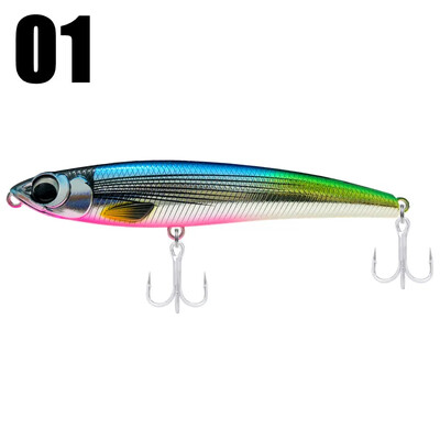 GREENSPIDER 110MM 60G grimstošs zīmulis zvejas mānekļi Vobleris Stickbait mākslīgā cietā ēsma jūras tunzivīm GT zvejas māneklis 5X āķis