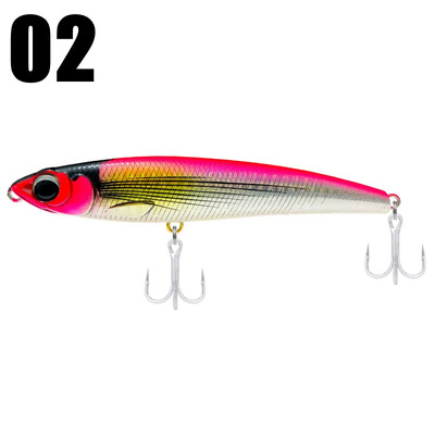 GREENSPIDER 110MM 60G grimstošs zīmulis zvejas mānekļi Vobleris Stickbait mākslīgā cietā ēsma jūras tunzivīm GT zvejas māneklis 5X āķis