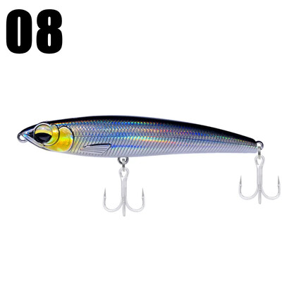 GREENSPIDER 110MM 60G grimstošs zīmulis zvejas mānekļi Vobleris Stickbait mākslīgā cietā ēsma jūras tunzivīm GT zvejas māneklis 5X āķis