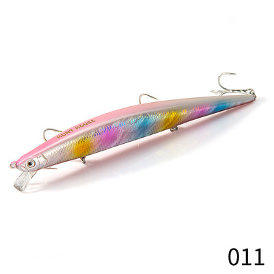 Hunthouse Tide Slim Minnow Flyer žvejybos masalas Long Casting Skęstantis kietas masalas 175mm 34g Pesca Jerkbaits Seabass Pike