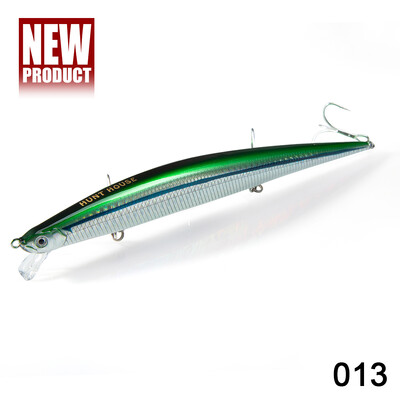 Hunthouse Tide Slim Minnow Flyer žvejybos masalas Long Casting Skęstantis kietas masalas 175mm 34g Pesca Jerkbaits Seabass Pike
