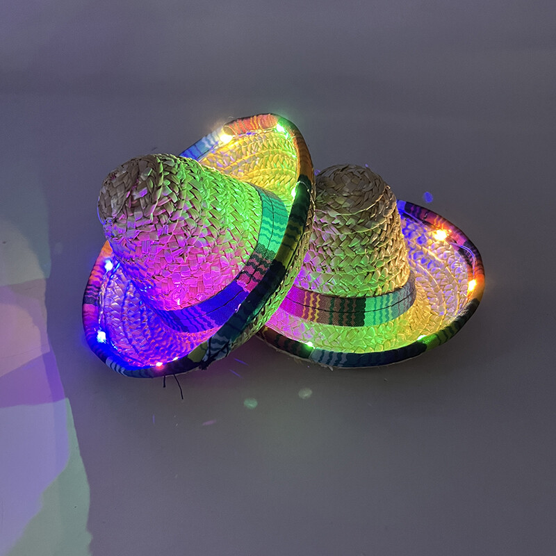 Mini szalma Sombrero sapkák mexikói kalapok Lovely napkalap Vicces buli kisállat jelmez fotó kellék kutyának/kiskutyának/macskának/cicusnak