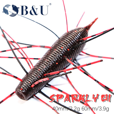 B&U Fishing Soft Baits Swimbait puha műanyag csali Ned Rig műanyag csalikhoz Bass Stick Swimbait rákcsalik