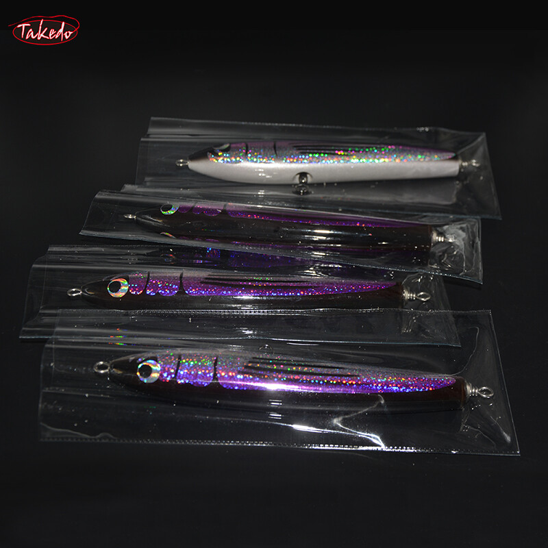 TAKEDO nagykereskedelmi kiváló minőségű JY58 200 mm-es 80 g-os fa ceruza csali sósvízi pergető élethű felsővízi csalik tonhal csali