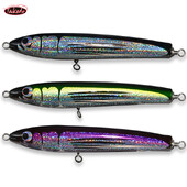 TAKEDO JY58 Basswood Bait Topwater Lures 200MM 80G Wood Pencil Lure Long Casting Vobleri Tuna Trolling Lure Makšķerēšana ar laivu