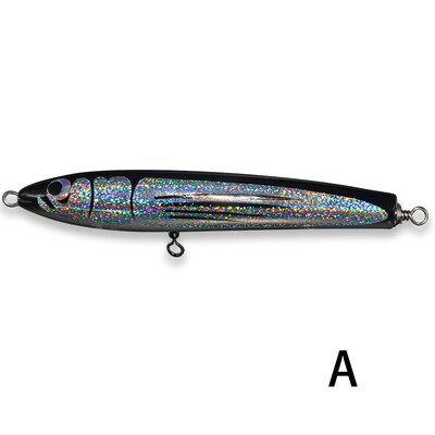 TAKEDO JY58 Basswood Bait Topwater Lures 200MM 80G Wood Pencil Lure Long Casting Vobleri Tuna Trolling Lure Makšķerēšana ar laivu