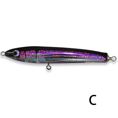 TAKEDO JY58 Basswood Bait Topwater Lures 200MM 80G Wood Pencil Lure Long Casting Vobleri Tuna Trolling Lure Makšķerēšana ar laivu