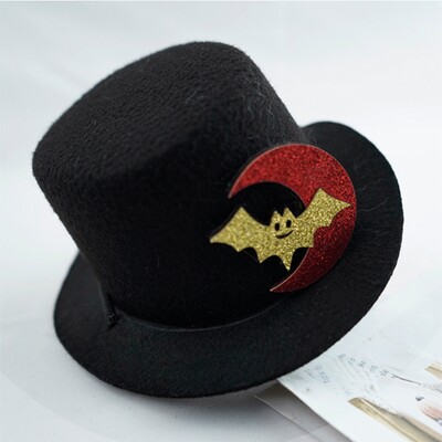 Fesztivál Kutya Kalap Kutyák Macska Esküvői Parti Urak Kalapok Kutya Cica Fejfedők Kisállat Halloween Photo Prop cilinder Tartozék