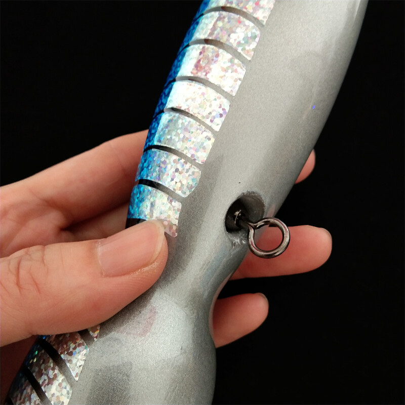 18 cm 120 g žvejybos masalas sūraus vandens popper Big Game Topwater Lure medžio masalas žvejybai