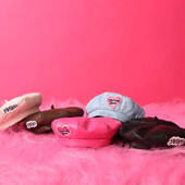 Divat Kutya Bőrkalap Fotó Styling Női Állatkellékek Dekoráció Sütőtök Kalapok Kutya Baseballsapka Kölyök Kiegészítők