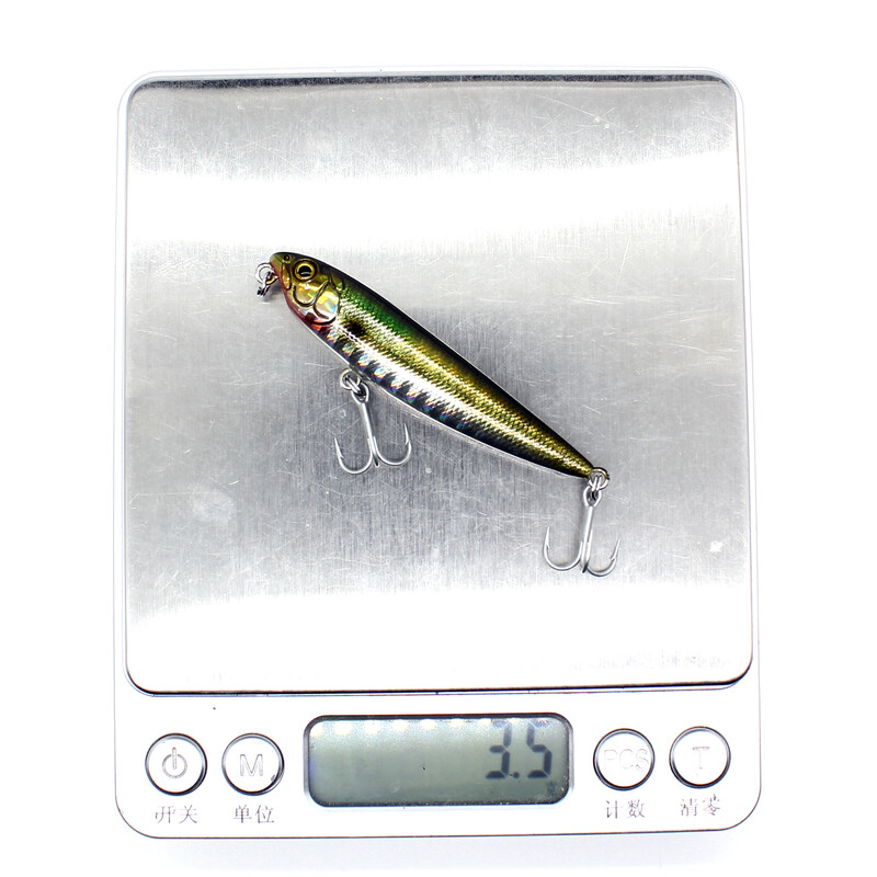 Topwater Walking The Dog 60 mm-es 3,4 g 105 mm-es 15,6 g kemény csali, lebegő ceruzabot horgászcsali basszus felszíni úszó vízi VMC horog