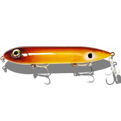 Virszemes zīmuļu makšķerēšanas ēsma 2024 Stickbait Moonwalker Topwater Asturi 126mm 26g peldošs vobleris Heddon Super Spook Walking ēsma