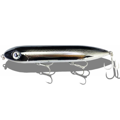 Virszemes zīmuļu makšķerēšanas ēsma 2024 Stickbait Moonwalker Topwater Asturi 126mm 26g peldošs vobleris Heddon Super Spook Walking ēsma