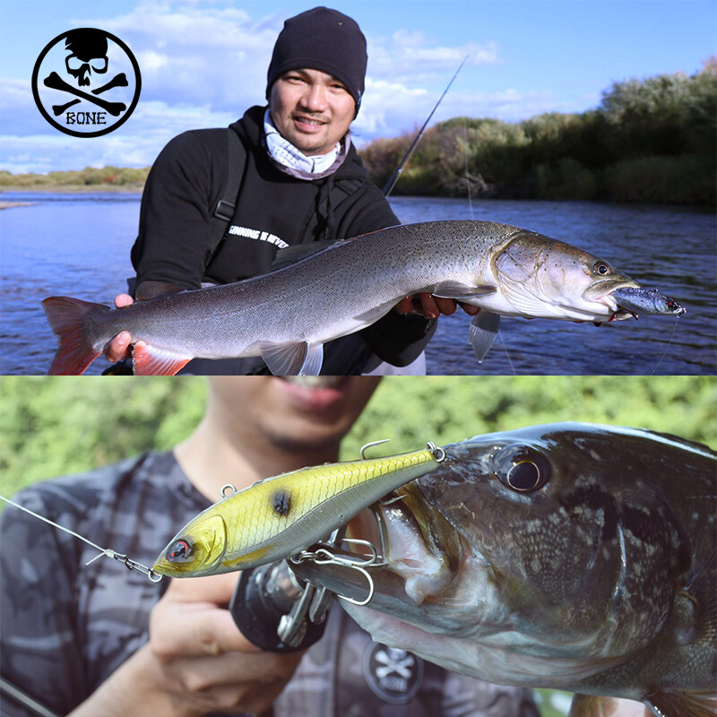 Bone Dash Sink 60-90MM 10-33G Momeală tare Naluci artificiale pentru pescuit Sinking Pencil Vibe Mode pentru apă dulce sau apă sărată