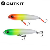 OUTKIT žvejybos masalas plaukiojantis pieštukas StickBait masalas 7g vobleriai Topwater Crankbait masalai Artificiais Long Casting Hard Bait