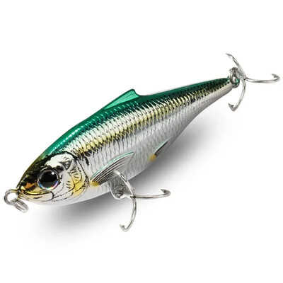 Süllyedő ceruzacsali 20g 9cm úszó Minnow 12g 7,5cm VIB Rattle Steel Ball Swimbait Wobbler Pesca horgászfelszerelés Twitch csali