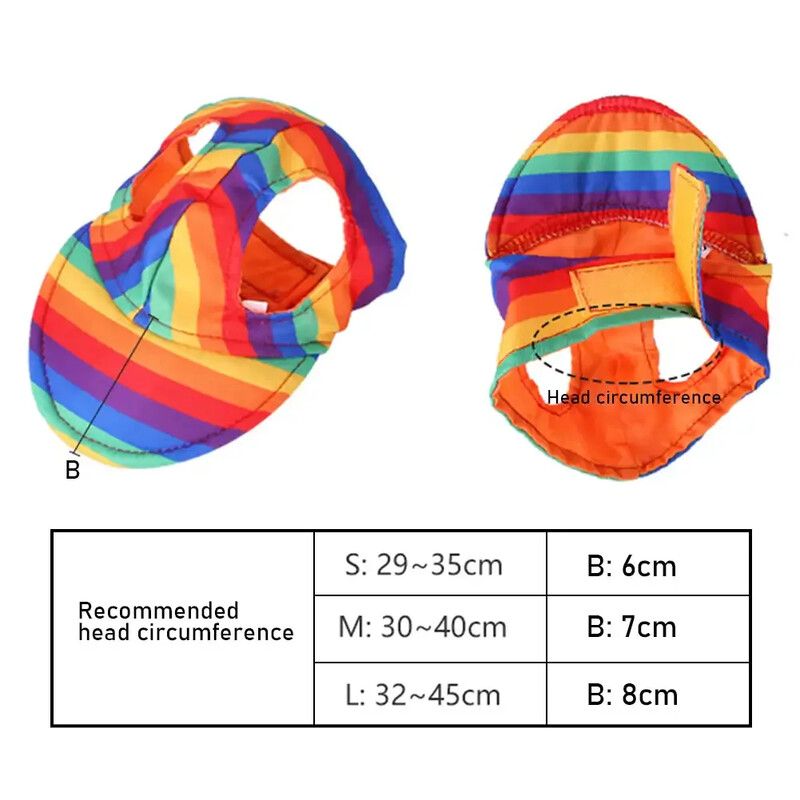 Naminių šunų kepurė nuo saulės Apsauginė kepurė beisbolo kepurė Lauko sportinė kepurė su skylutėmis ausims Reguliuojama naminių gyvūnėlių kepurė Mažų vidutinių šunų šuniukų priedai