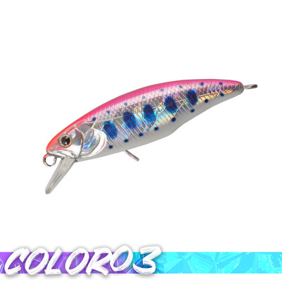 Magic Works Momeli tare Momeală nouă 2024 Articole de pescuit 53 MM Nalucă plutitoare Stiuca de apă dulce Wobbler Momeală artificială