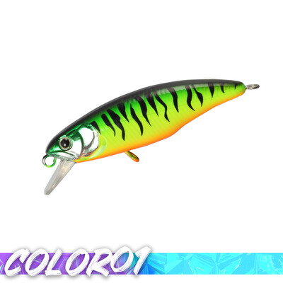 Magic Works Momeli tare Momeală nouă 2024 Articole de pescuit 53 MM Nalucă plutitoare Stiuca de apă dulce Wobbler Momeală artificială