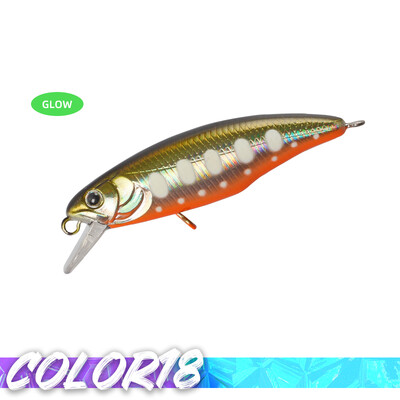 Magic Works Momeli tare Momeală nouă 2024 Articole de pescuit 53 MM Nalucă plutitoare Stiuca de apă dulce Wobbler Momeală artificială