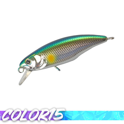 Magic Works Momeli tare Momeală nouă 2024 Articole de pescuit 53 MM Nalucă plutitoare Stiuca de apă dulce Wobbler Momeală artificială