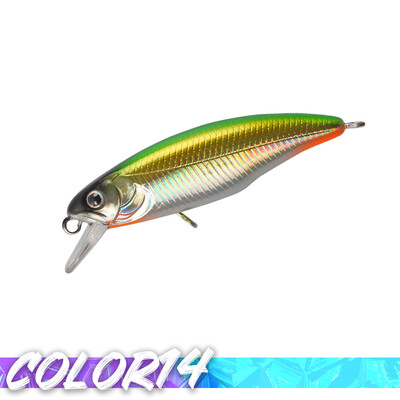 Magic Works Momeli tare Momeală nouă 2024 Articole de pescuit 53 MM Nalucă plutitoare Stiuca de apă dulce Wobbler Momeală artificială