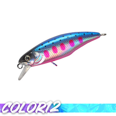 Magic Works Momeli tare Momeală nouă 2024 Articole de pescuit 53 MM Nalucă plutitoare Stiuca de apă dulce Wobbler Momeală artificială