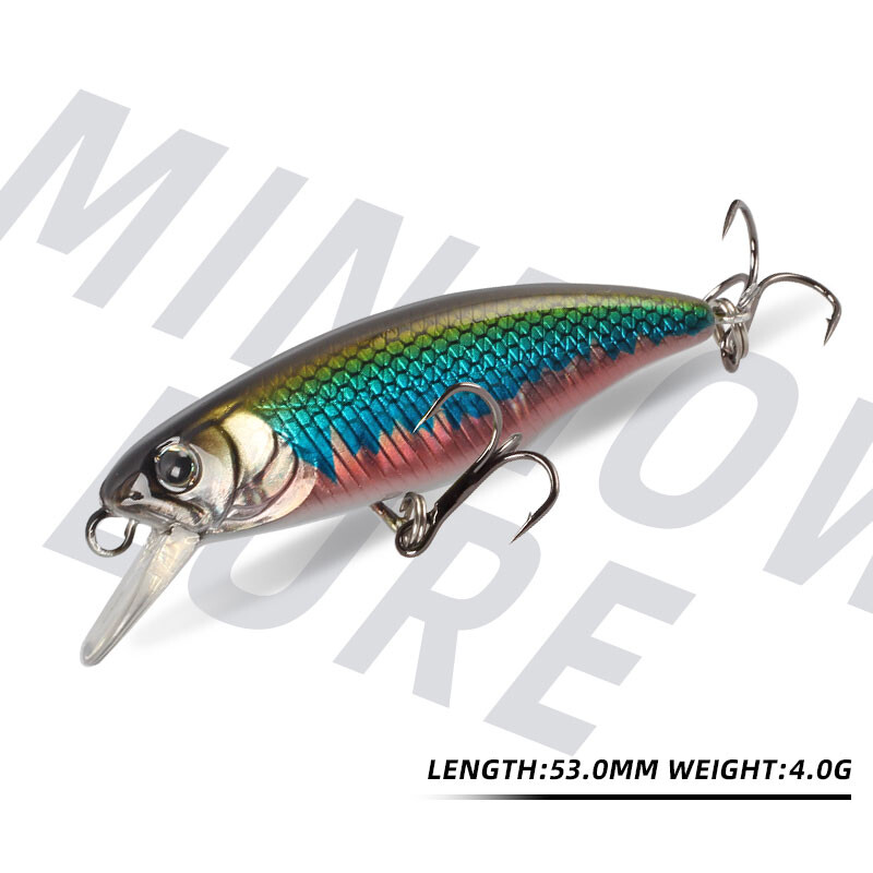 Magic Works Momeli tare Momeală nouă 2024 Articole de pescuit 53 MM Nalucă plutitoare Stiuca de apă dulce Wobbler Momeală artificială