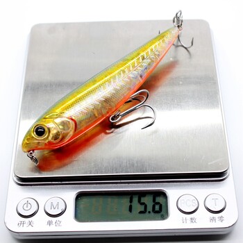 AOCLU Walking The Dog 60mm 3.4g 105mm 15.6g Твърда стръв Плаващ молив Stick Fishing Lure Bass Surface Swimmer Water VMC Hook