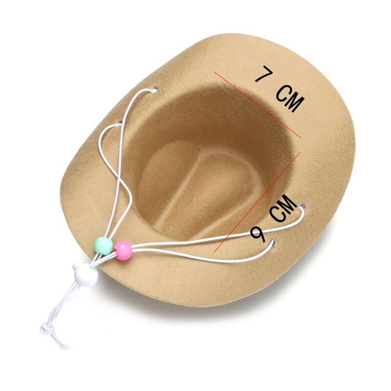 Vicces nyári kutyakalap Kutya Cowboy Kalapok Kutyák Macska Szabadtéri Kalapok Kutyák Kutyák Állítható Fejfedők Kisállat-kiegészítők Fotó kellékek