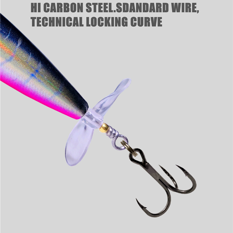 GREENSPIDE sraigtas pieštukas Topwater žvejybos masalas 95 mm 12,5 g Bass žvejybos reikmenys Žvejybos priedai Sūri vandens masalai Žuvies masalas