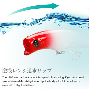 TSURINOYA 120F Ultra Long Casting Shallow Range Floating Minnow Beach Fishing Lure 120mm 20g 0-30cm GORGO твърди соленоводни примамки