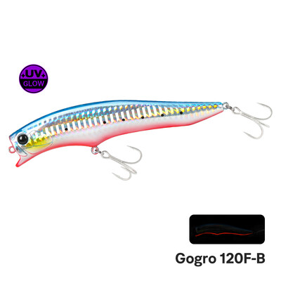 TSURINOYA 120F Ultra hosszú dobás, sekély hatótávolságú úszó Minnow Beach horgászcsali 120mm 20g 0-30cm GORGO sósvízi kemény csali