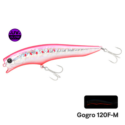 TSURINOYA 120F Ultra hosszú dobás, sekély hatótávolságú úszó Minnow Beach horgászcsali 120mm 20g 0-30cm GORGO sósvízi kemény csali