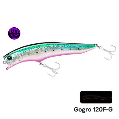 TSURINOYA 120F Ultra hosszú dobás, sekély hatótávolságú úszó Minnow Beach horgászcsali 120mm 20g 0-30cm GORGO sósvízi kemény csali