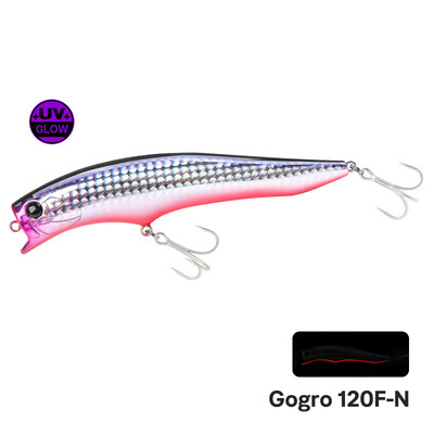 TSURINOYA 120F Ultra hosszú dobás, sekély hatótávolságú úszó Minnow Beach horgászcsali 120mm 20g 0-30cm GORGO sósvízi kemény csali
