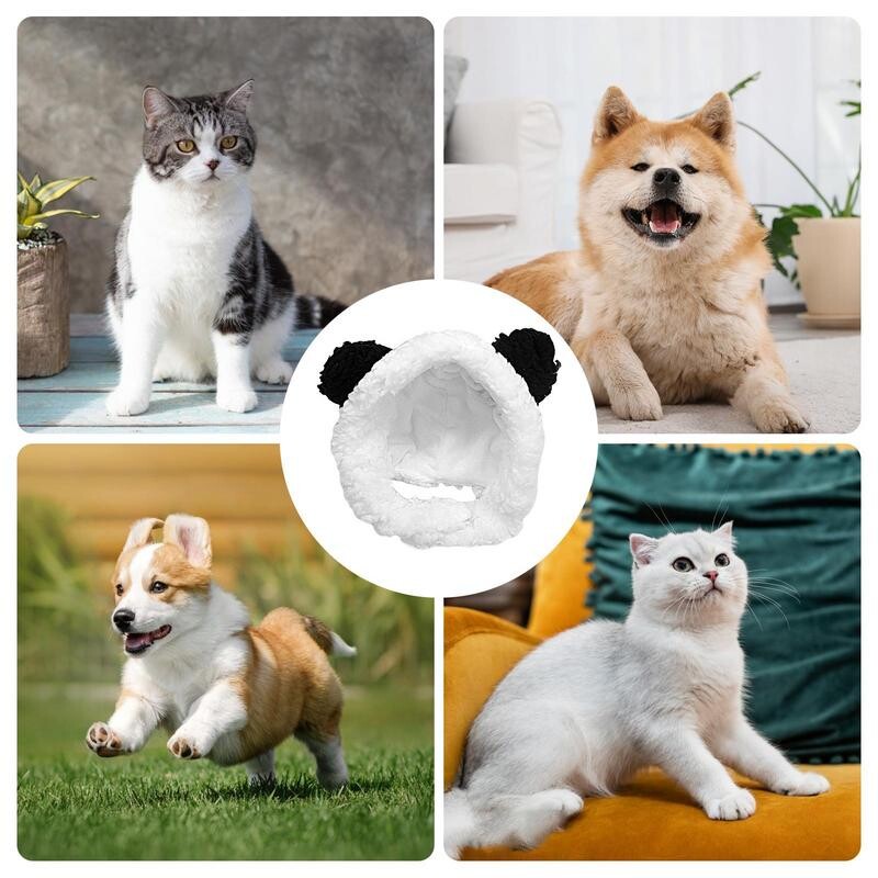 Kisállatmedve jelmez Puha kis kutyakalap Fuzzy kisállattermékek kisállatruházat kiskutyáknak és cicáknak karácsonyi partira Cosplay