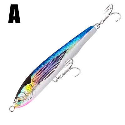 GREENSPIDER felsővízi horgászcsali 160 mm-es 45 g mélytengeri horgászcsónakos tengeri vízi kemény csalik úszó ceruza King Fish GT tonhal